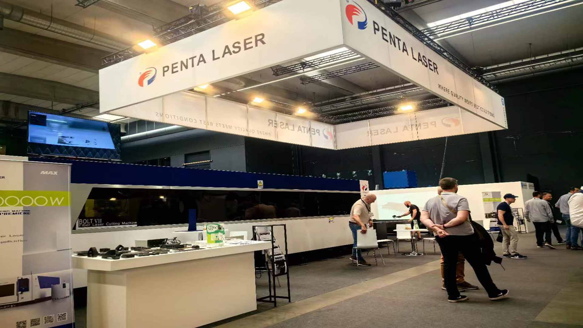 La Belgique et la Thaïlande travaillent ensemble dans les deux expositions, la série Penta Laser Bolt 7 attire l'attention mondiale